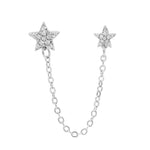 Starry Night Chain Stud Earrings