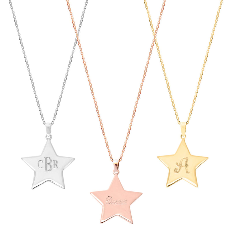 Star Monogram Necklace